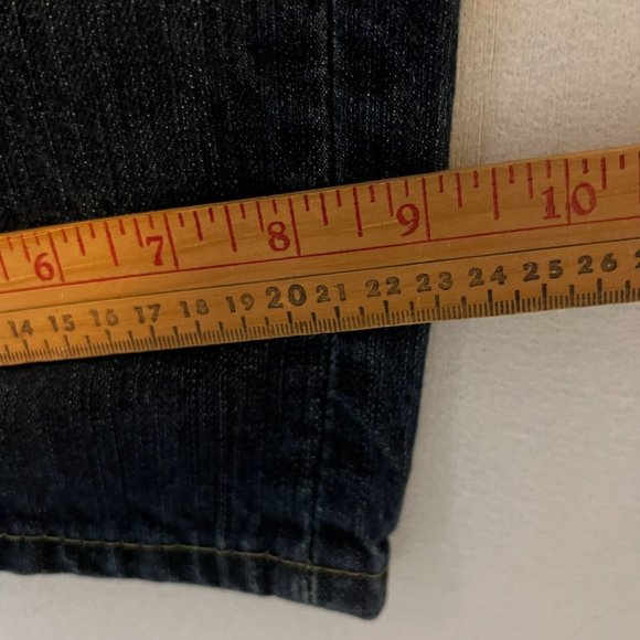 Levis 559 Jeans Mens 40 x 36 Dark Wash Straight Leg Blue Denim Relaxed - Picture 5 of 12